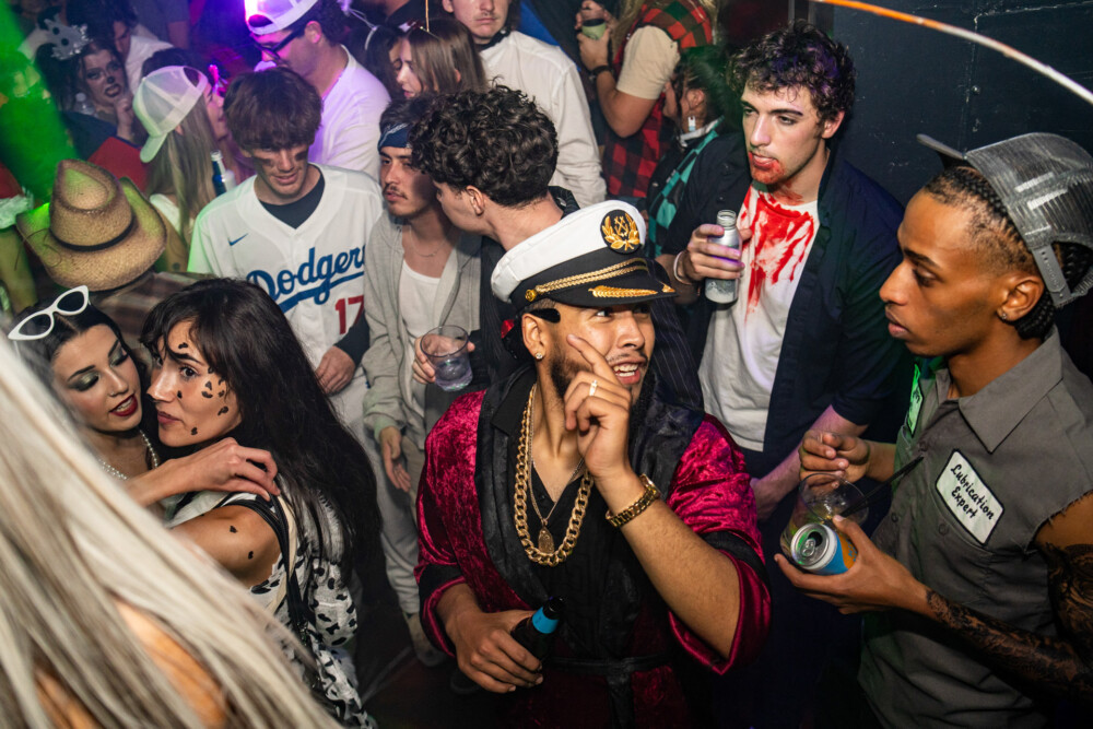 photo of people in halloween costumes on Halloween Night 2025, StrangeLove, Boise, Idaho