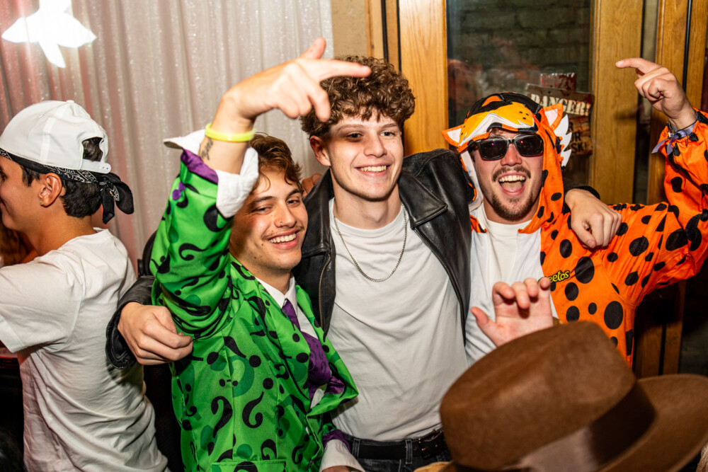 photo of people in halloween costumes on Halloween Night 2025, Amsterdam Lounge, Boise, Idaho