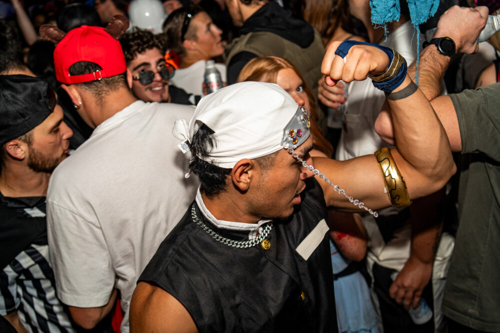 photo of people in halloween costumes on Halloween Night 2025, Dirty Little Roddy's, Boise, Idaho