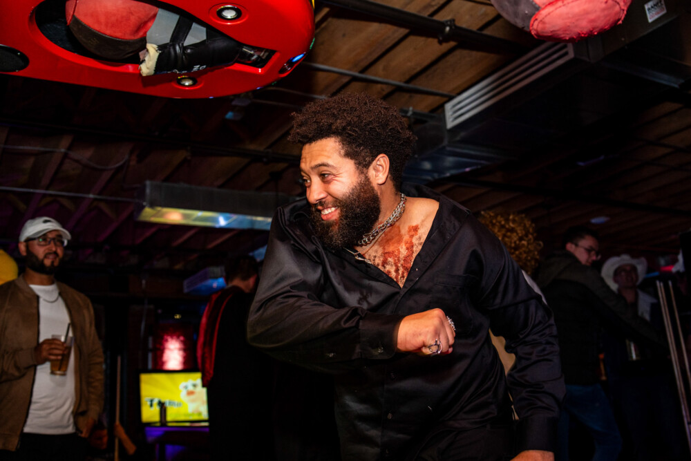 photo of people in halloween costumes on Halloween Night 2025, Karma, Boise, Idaho