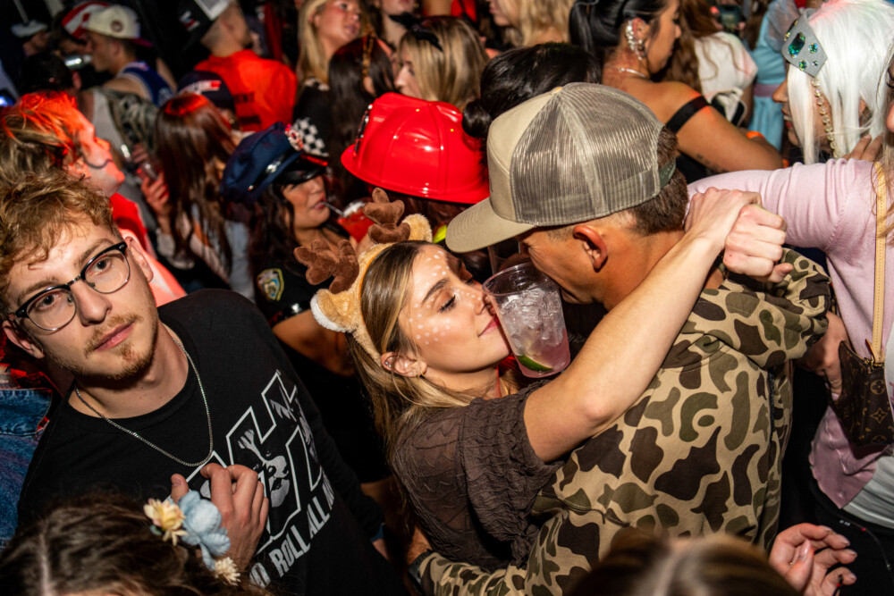 photo of people in halloween costumes on Halloween Night 2025, Dirty Little Roddy's, Boise, Idaho