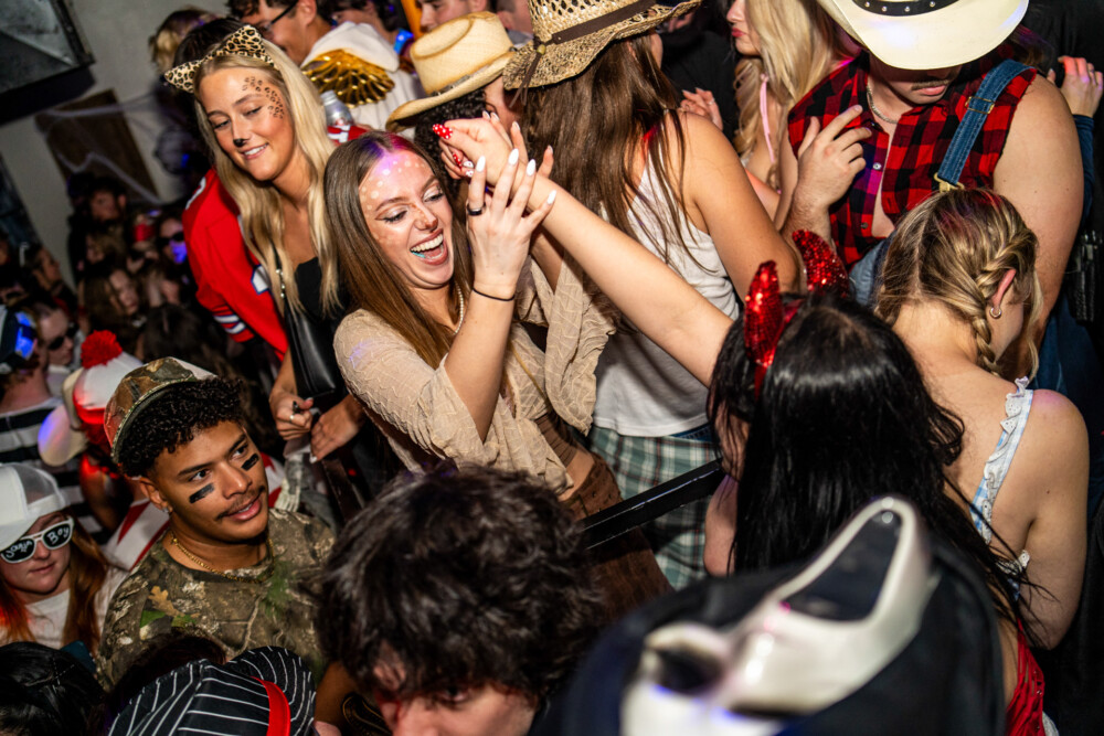photo of people in halloween costumes on Halloween Night 2025, Dirty Little Roddy's, Boise, Idaho