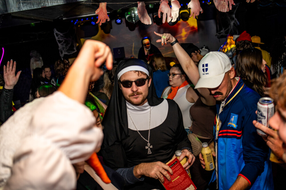 photo of people in halloween costumes on Halloween Night 2025, Karma, Boise, Idaho