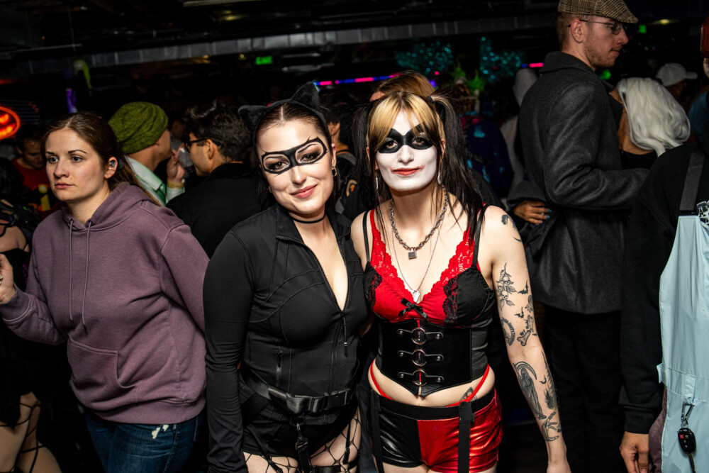 photo of people in halloween costumes on Halloween Night 2025, Karma, Boise, Idaho