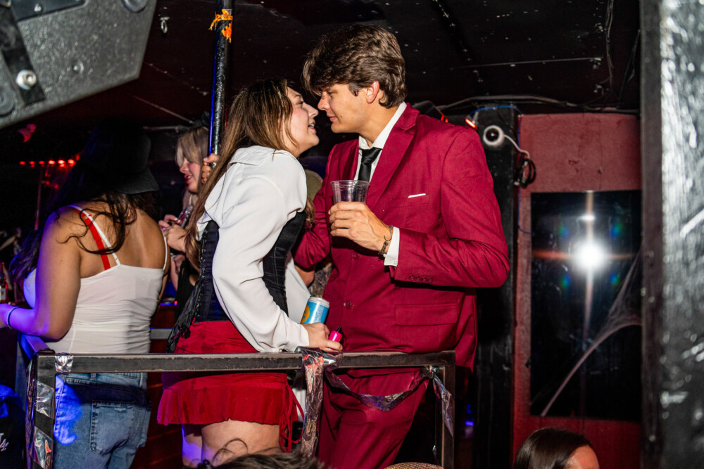 photo of people in halloween costumes on Halloween Night 2025, Dirty Little Roddy's, Boise, Idaho