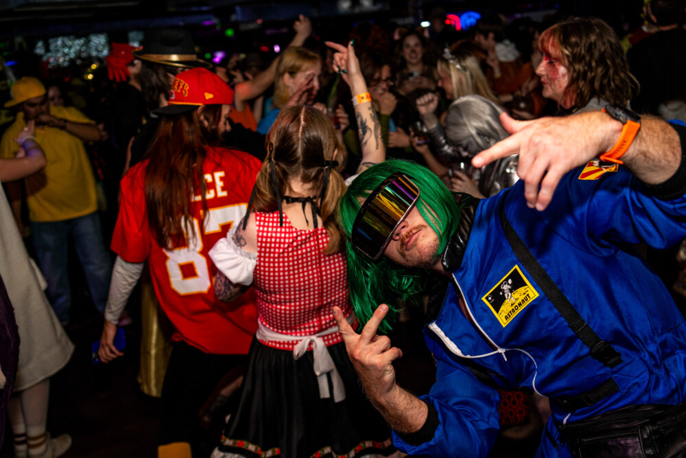 photo of people in halloween costumes on Halloween Night 2025, Karma, Boise, Idaho