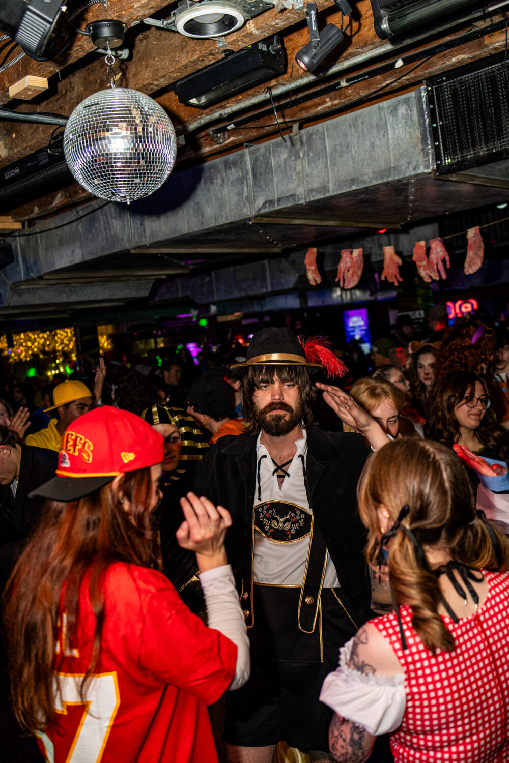 photo of people in halloween costumes on Halloween Night 2025, Karma, Boise, Idaho