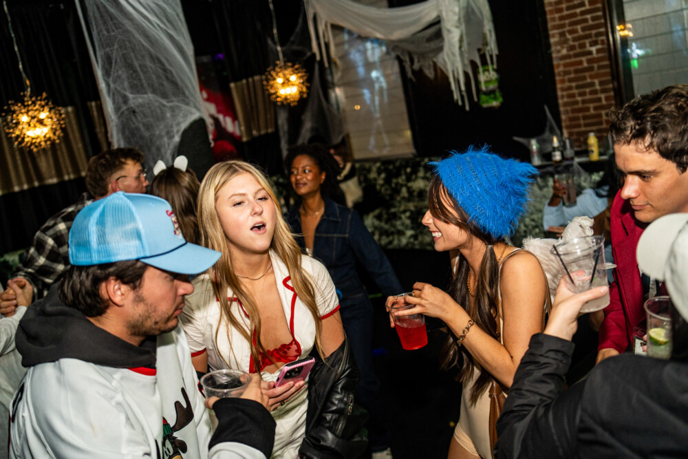 photo of people in halloween costumes on Halloween Night 2025, StrangeLove, Boise, Idaho