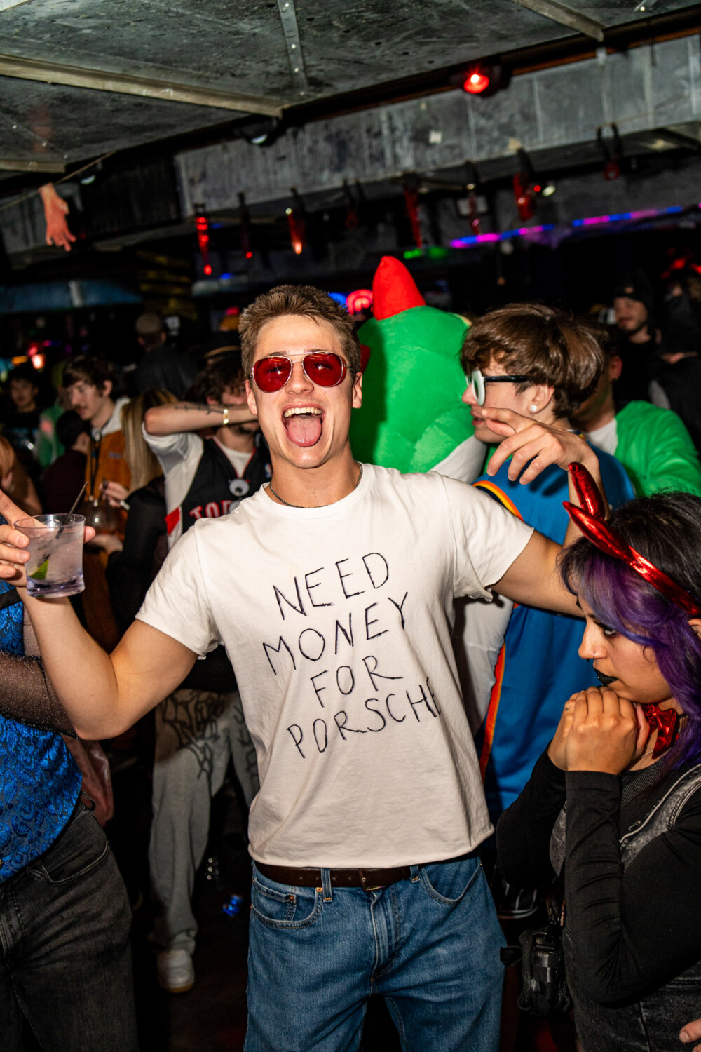 photo of people in halloween costumes on Halloween Night 2025, Karma, Boise, Idaho