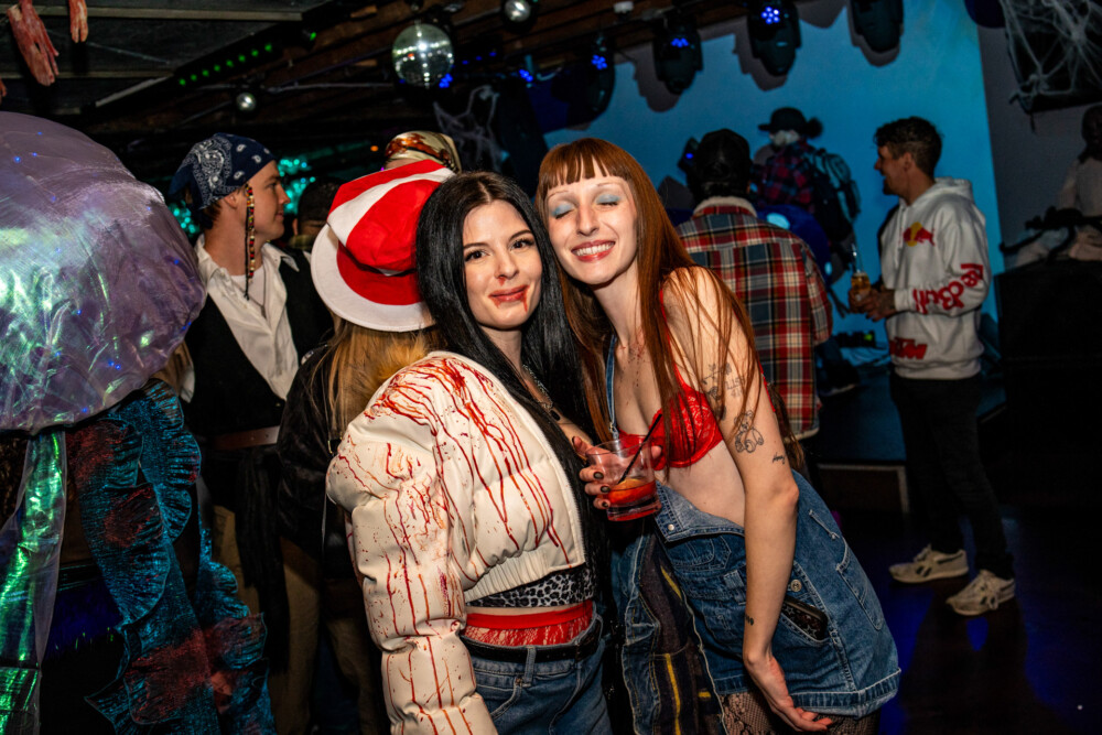 photo of people in halloween costumes on Halloween Night 2025, Karma, Boise, Idaho