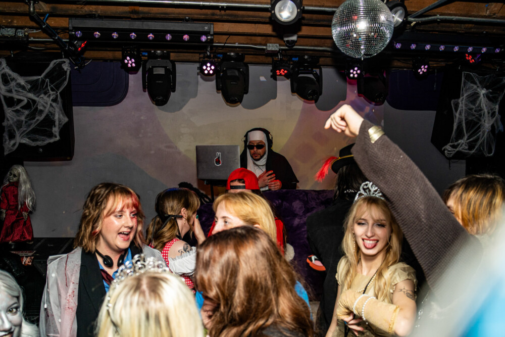 photo of people in halloween costumes on Halloween Night 2025, Karma, Boise, Idaho