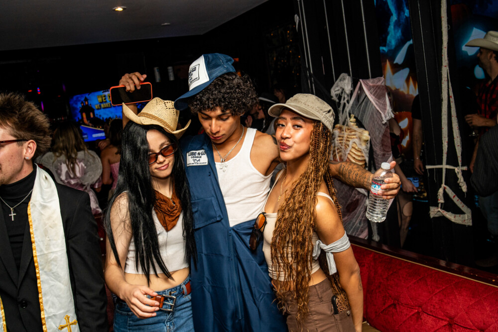 photo of people in halloween costumes on Halloween Night 2025, Amsterdam Lounge, Boise, Idaho