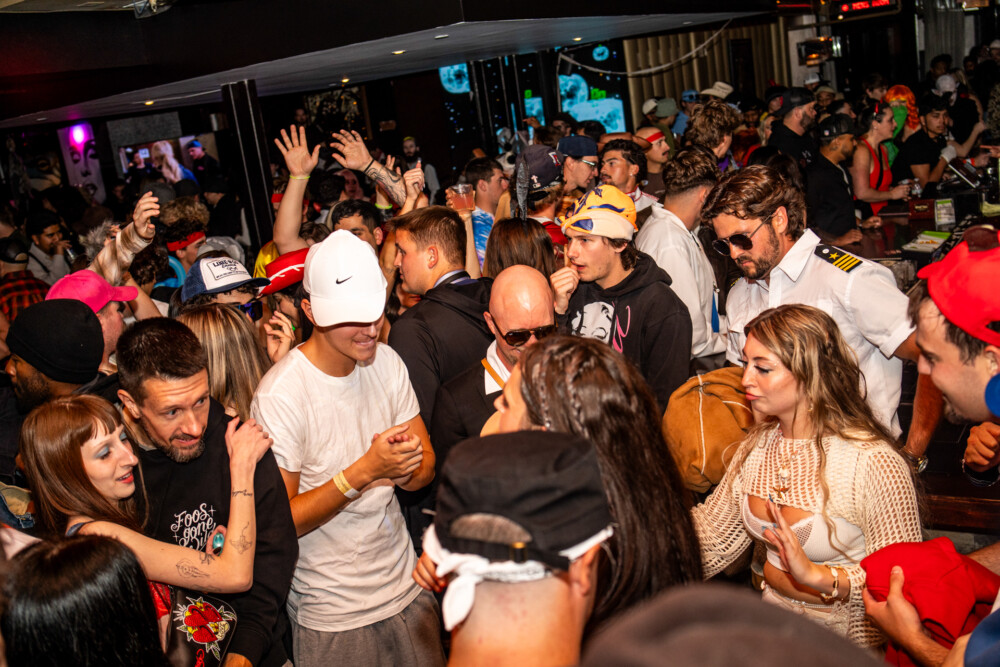 photo of people in halloween costumes on Halloween Night 2025, Amsterdam Lounge, Boise, Idaho