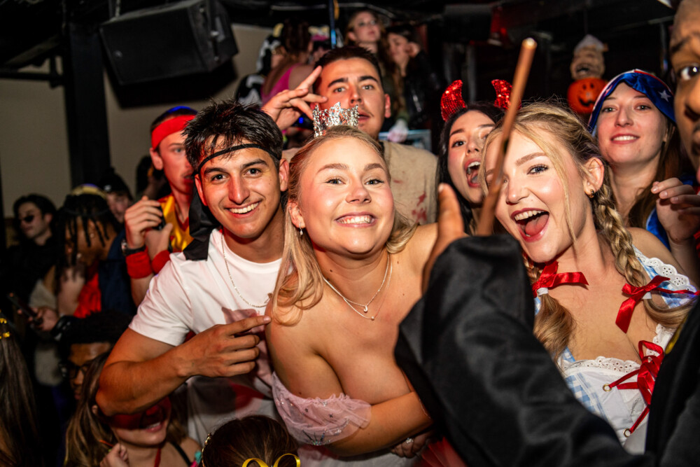 photo of people in halloween costumes on Halloween Night 2025, Dirty Little Roddy's, Boise, Idaho