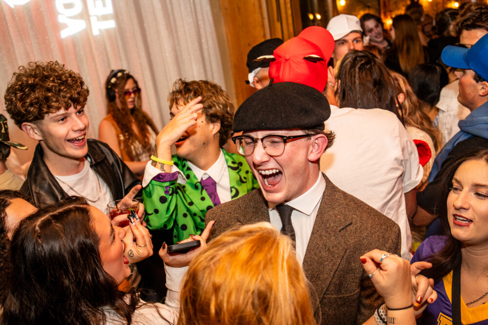 photo of people in halloween costumes on Halloween Night 2025, Amsterdam Lounge, Boise, Idaho