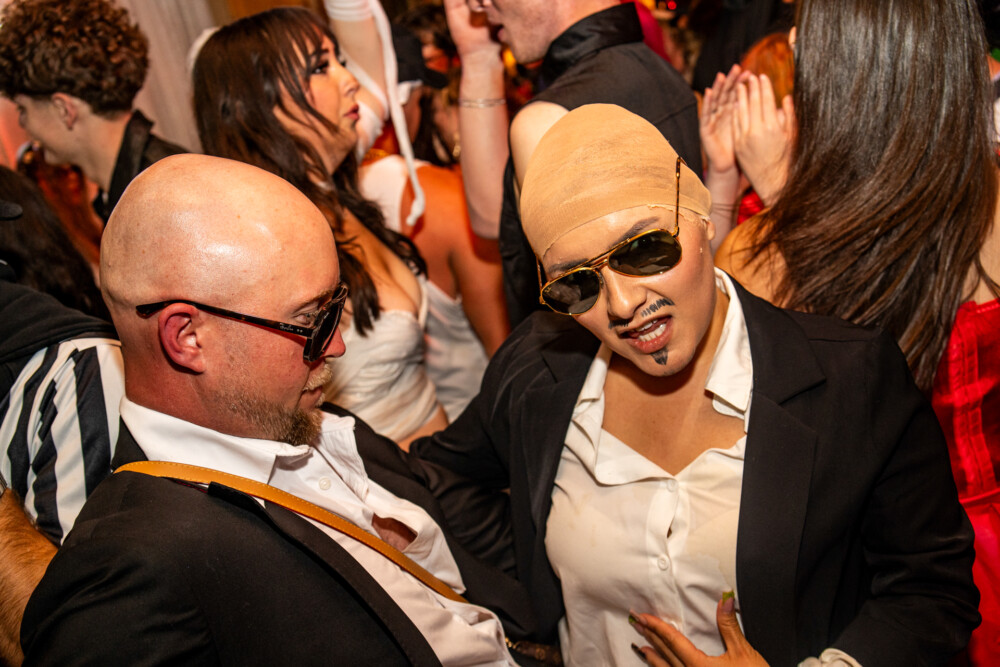 photo of people in halloween costumes on Halloween Night 2025, Amsterdam Lounge, Boise, Idaho