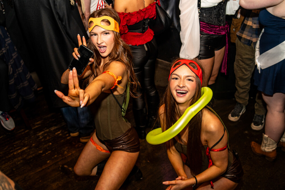 photo of people in halloween costumes on Halloween Night 2025, Amsterdam Lounge, Boise, Idaho