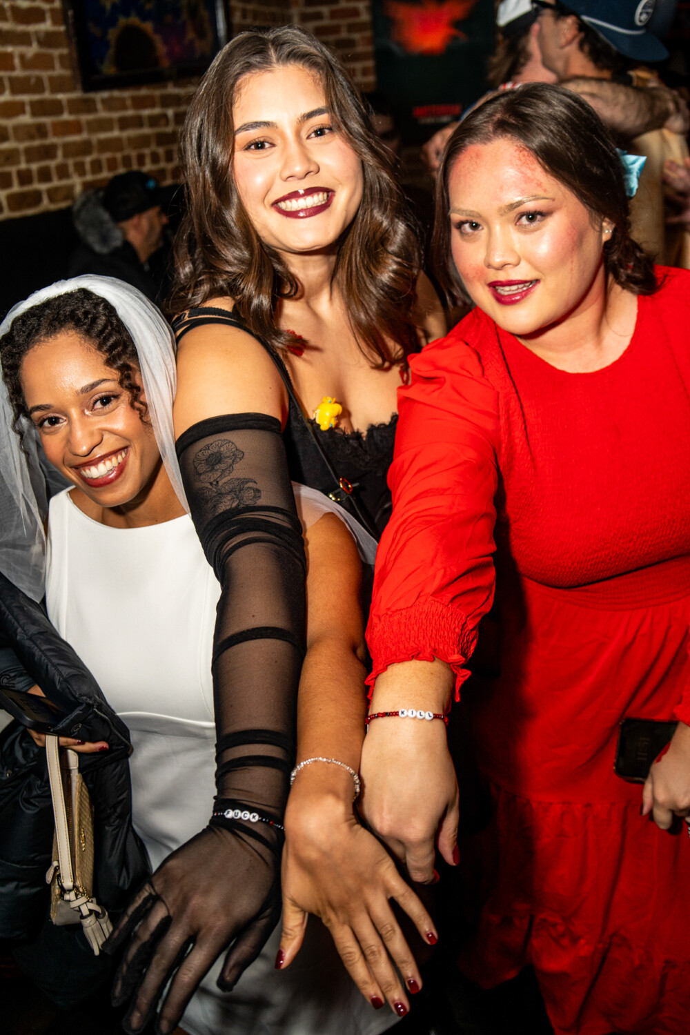 photo of people in halloween costumes on Halloween Night 2025, Amsterdam Lounge, Boise, Idaho