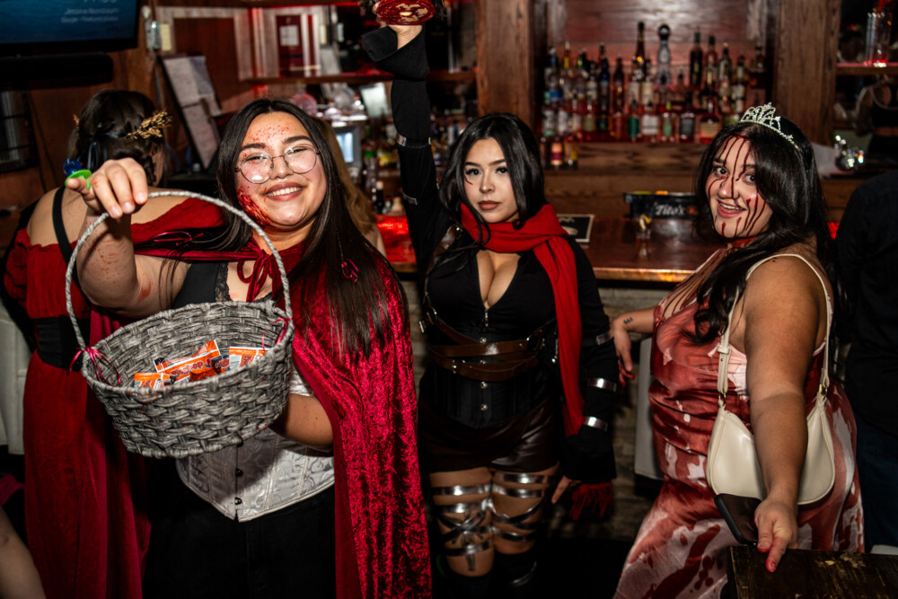 photo of people in halloween costumes on Halloween Night 2025, Amsterdam Lounge, Boise, Idaho