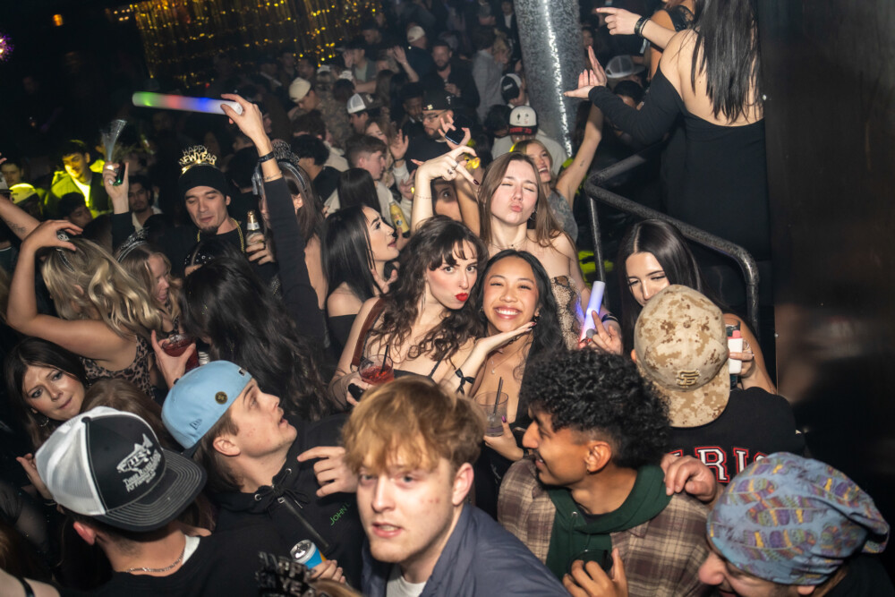 photo of people at StrangeLove on NYE 26 in Boise Idaho