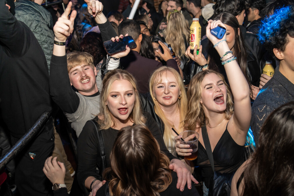 photo of people at StrangeLove on NYE 26 in Boise Idaho