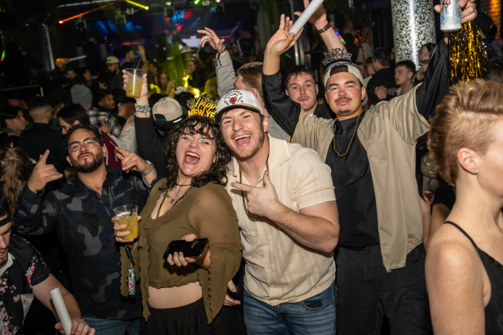 photo of people at StrangeLove on NYE 26 in Boise Idaho