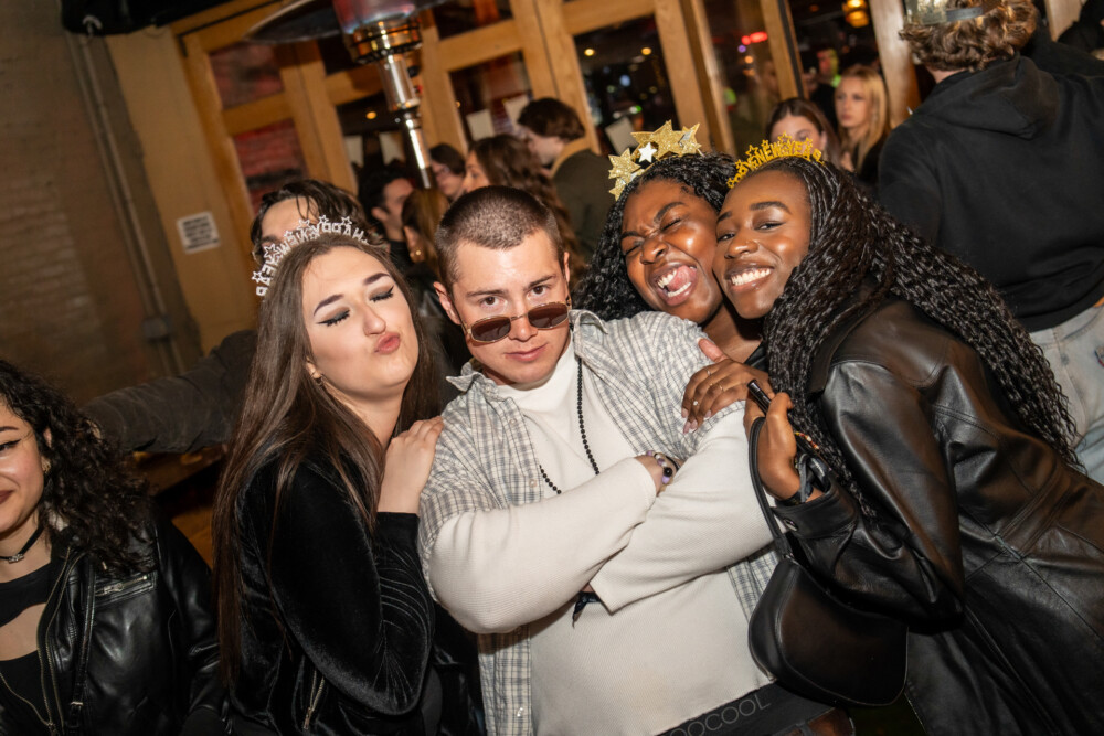 photo of people at Amsterdam Lounge on NYE 26 in Boise Idaho