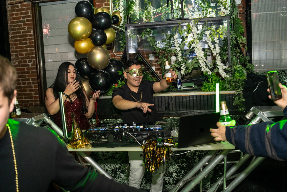 photo of people at StrangeLove on NYE 26 in Boise Idaho