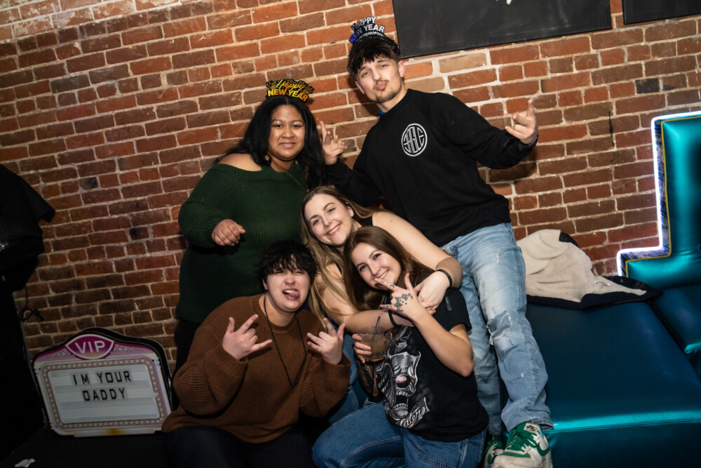 photo of people at StrangeLove on NYE 26 in Boise Idaho