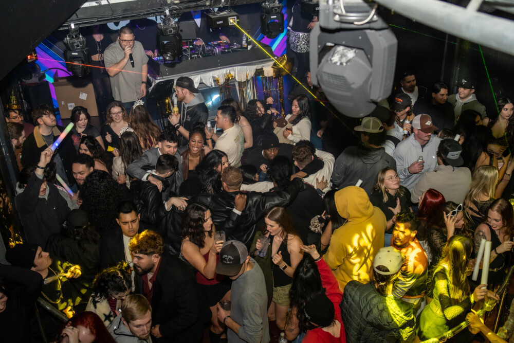 photo of people at StrangeLove on NYE 26 in Boise Idaho