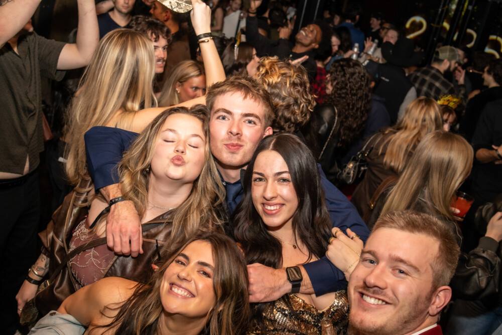 photo of people at Amsterdam Lounge on NYE 26 in Boise Idaho