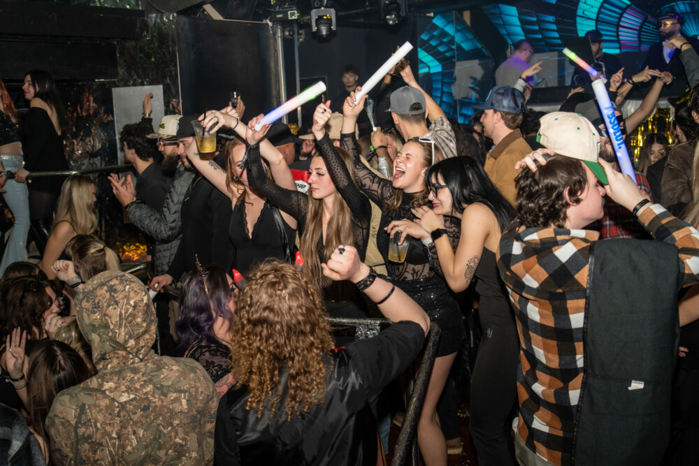 photo of people at StrangeLove on NYE 26 in Boise Idaho