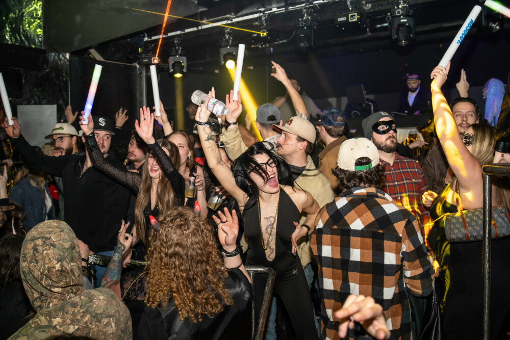 photo of people at StrangeLove on NYE 26 in Boise Idaho