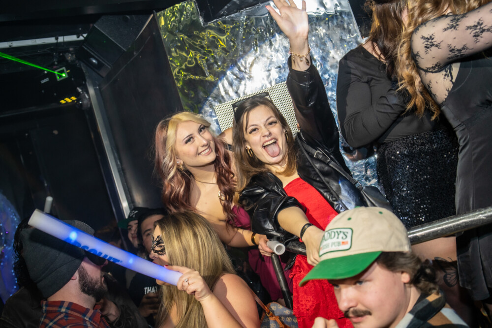 photo of people at StrangeLove on NYE 26 in Boise Idaho