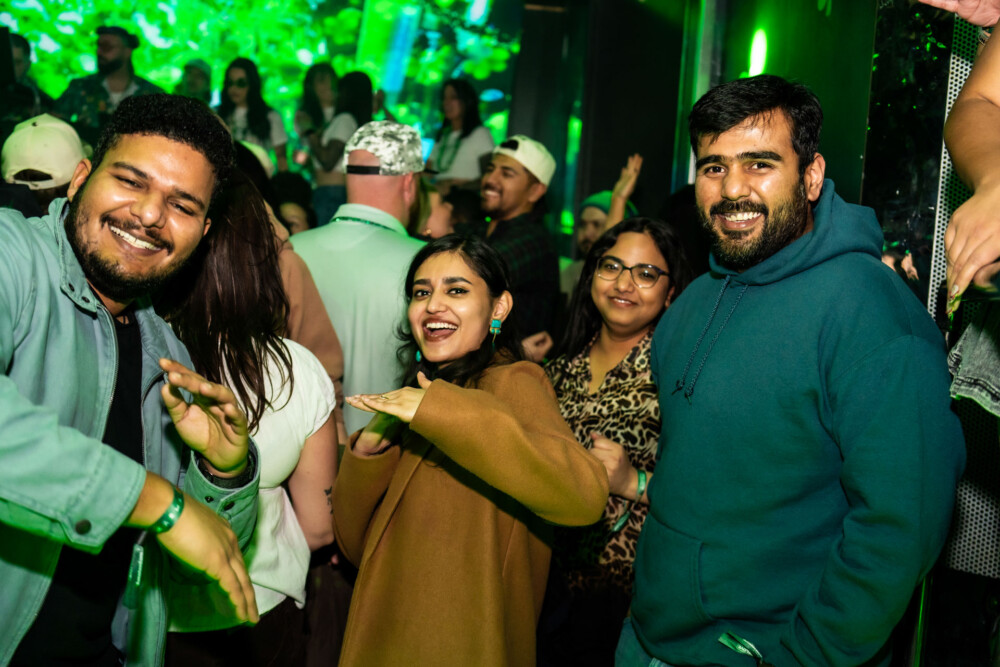 14th Annual No Pants Party in Downtown Boise, Idaho at Amsterdam Lounge, StrangeLove, Dirty Little Roddys, and Karma