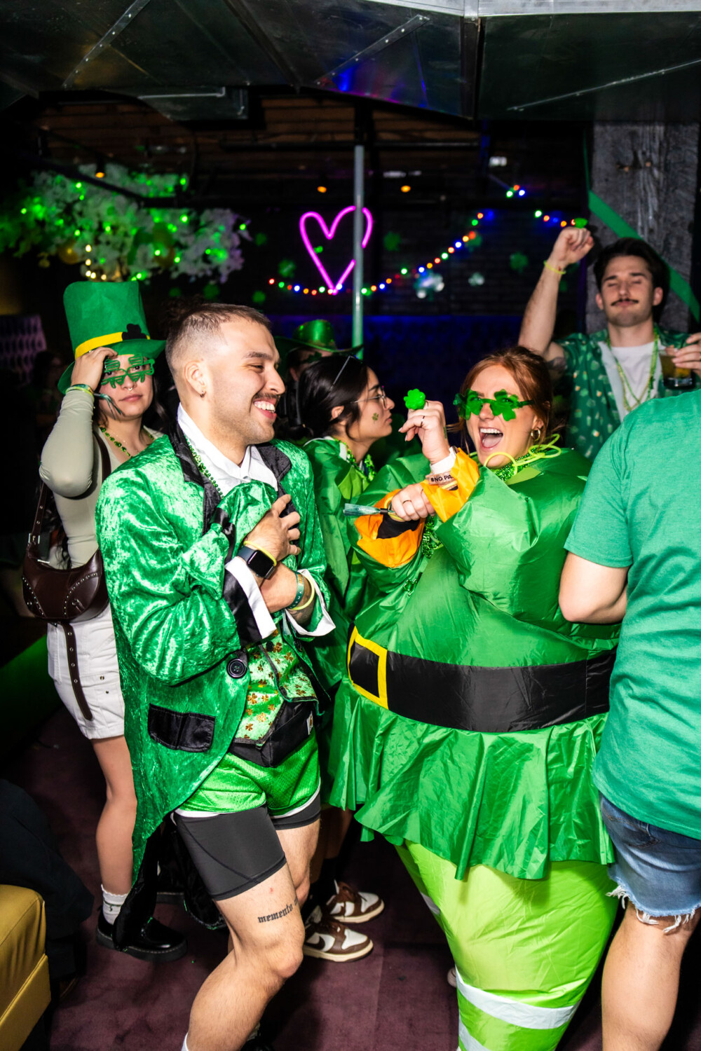 14th Annual No Pants Party in Downtown Boise, Idaho at Amsterdam Lounge, StrangeLove, Dirty Little Roddys, and Karma