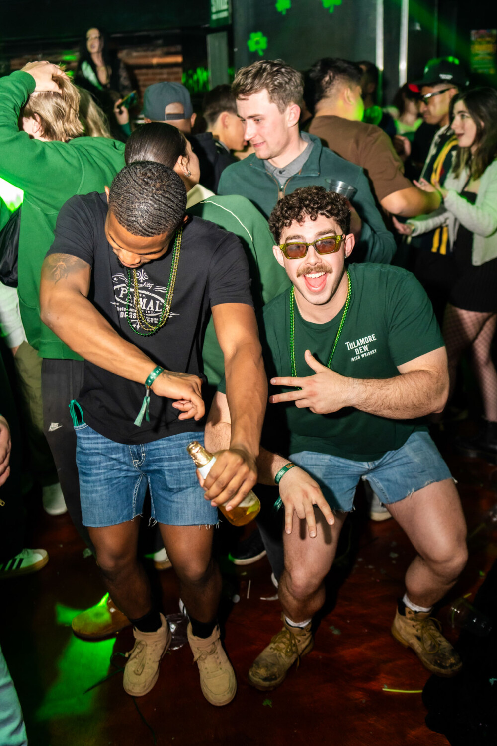 14th Annual No Pants Party in Downtown Boise, Idaho at Amsterdam Lounge, StrangeLove, Dirty Little Roddys, and Karma