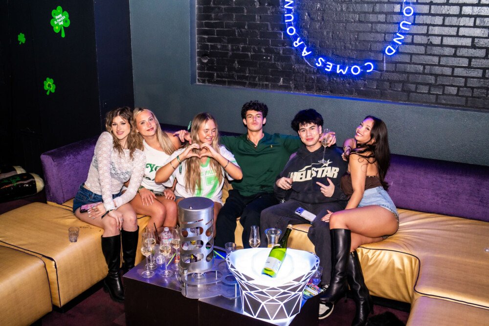 14th Annual No Pants Party in Downtown Boise, Idaho at Amsterdam Lounge, StrangeLove, Dirty Little Roddys, and Karma