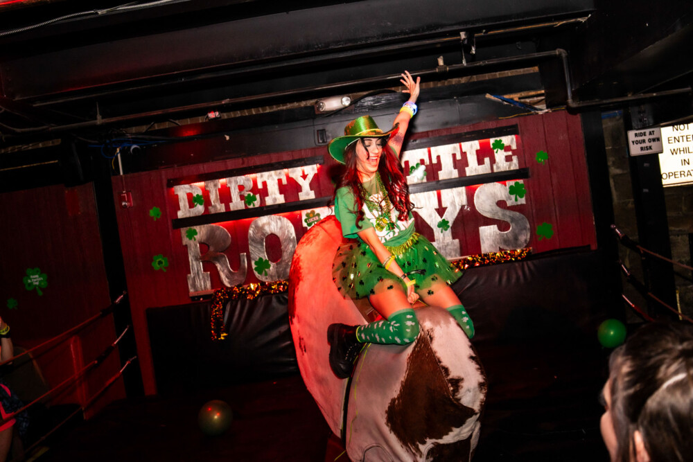 14th Annual No Pants Party in Downtown Boise, Idaho at Amsterdam Lounge, StrangeLove, Dirty Little Roddys, and Karma