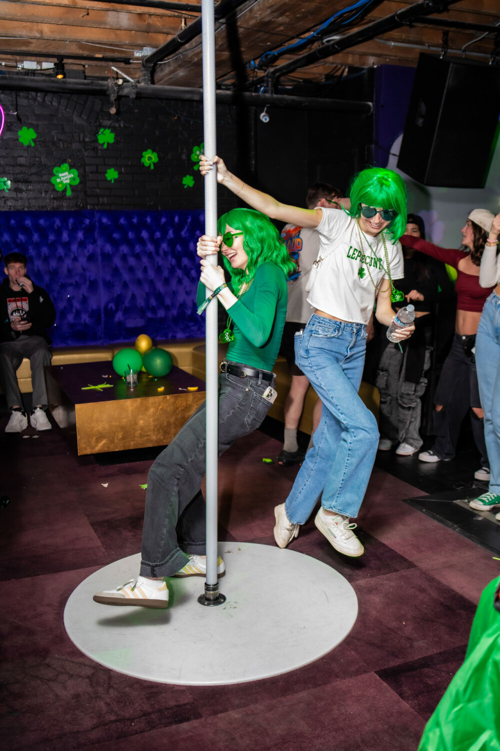 14th Annual No Pants Party in Downtown Boise, Idaho at Amsterdam Lounge, StrangeLove, Dirty Little Roddys, and Karma