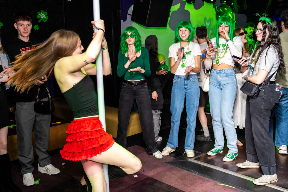 14th Annual No Pants Party in Downtown Boise, Idaho at Amsterdam Lounge, StrangeLove, Dirty Little Roddys, and Karma