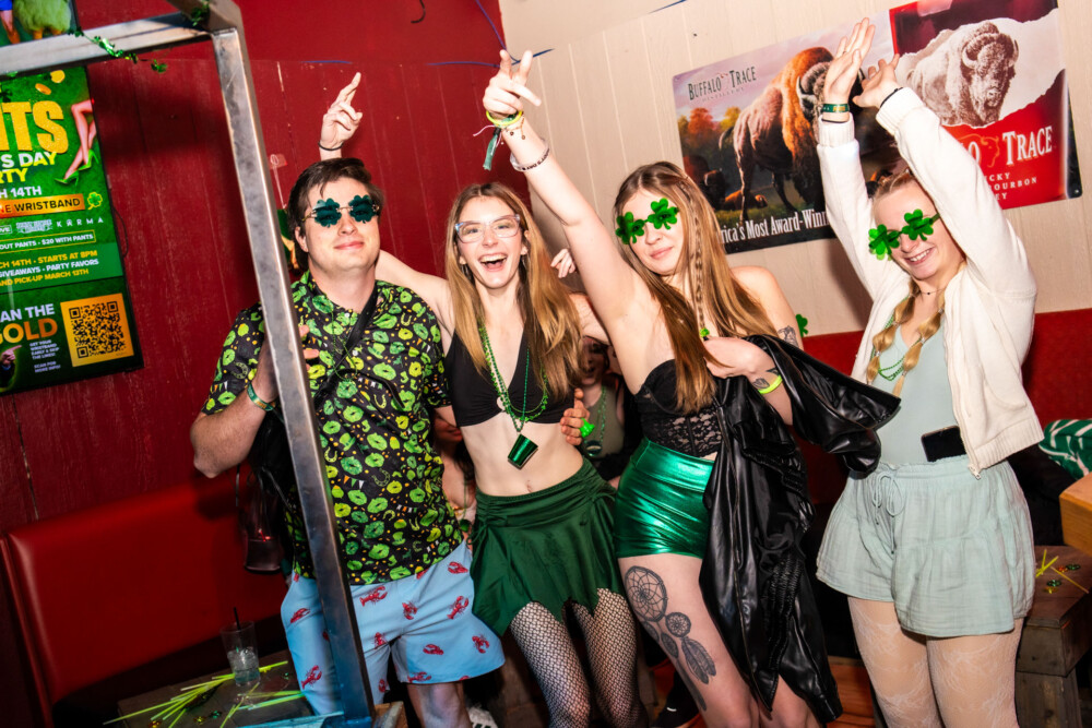 14th Annual No Pants Party in Downtown Boise, Idaho at Amsterdam Lounge, StrangeLove, Dirty Little Roddys, and Karma