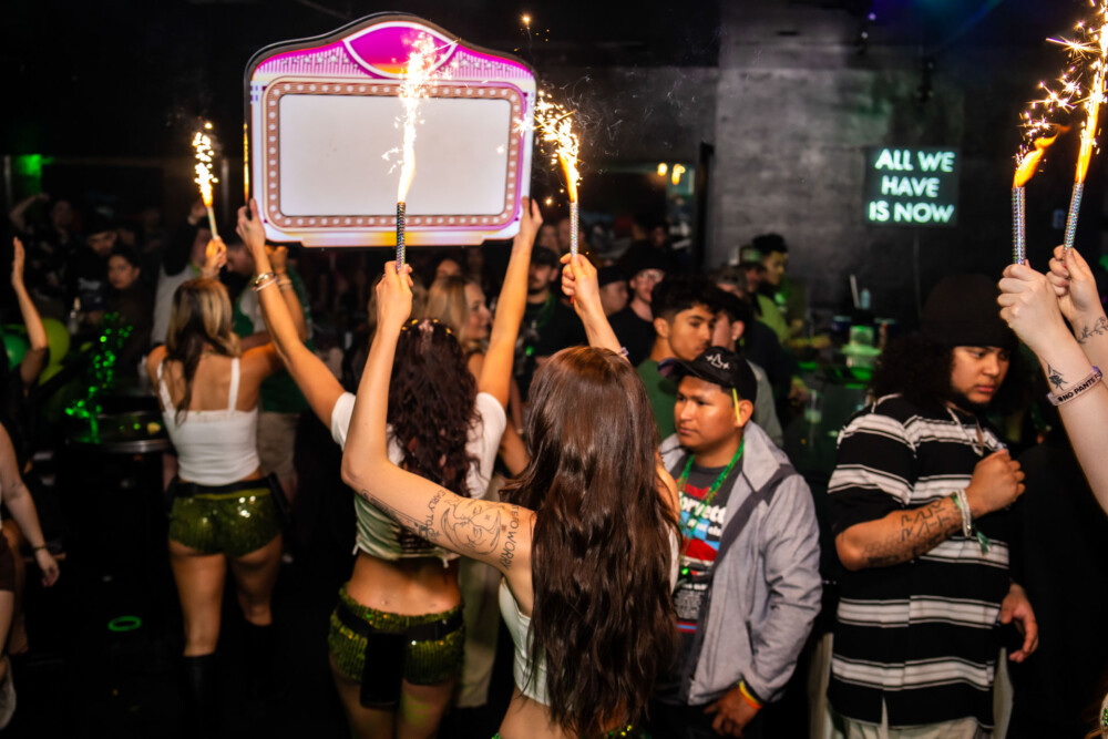 14th Annual No Pants Party in Downtown Boise, Idaho at Amsterdam Lounge, StrangeLove, Dirty Little Roddys, and Karma