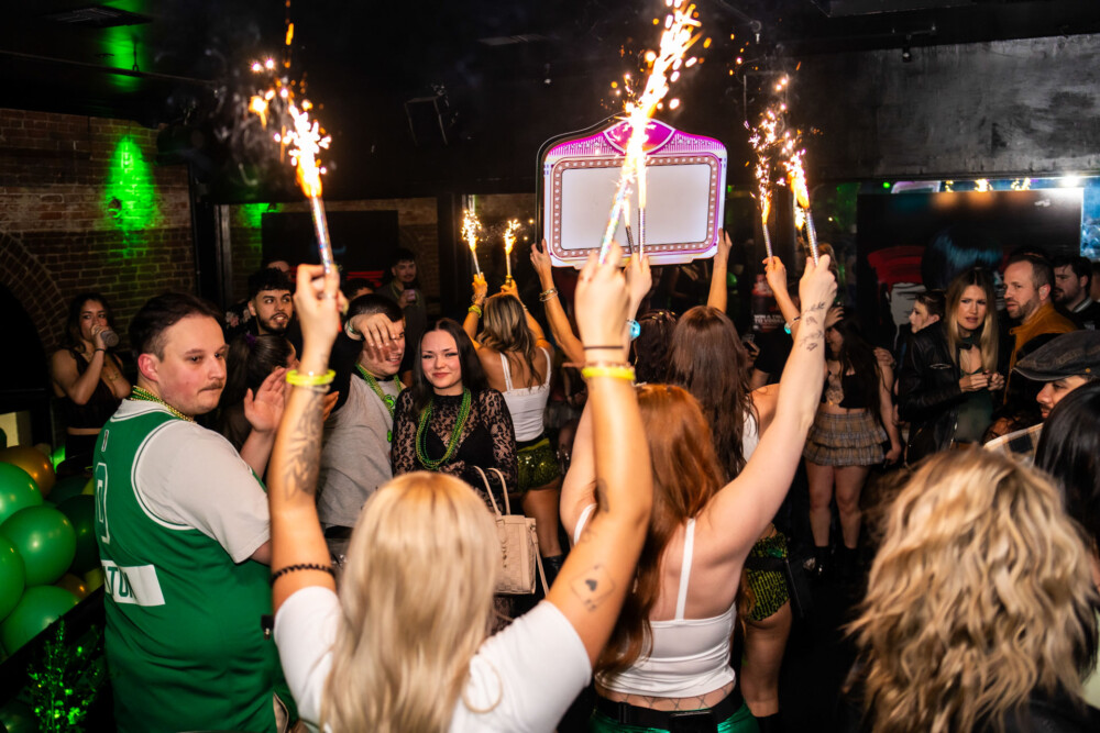 14th Annual No Pants Party in Downtown Boise, Idaho at Amsterdam Lounge, StrangeLove, Dirty Little Roddys, and Karma