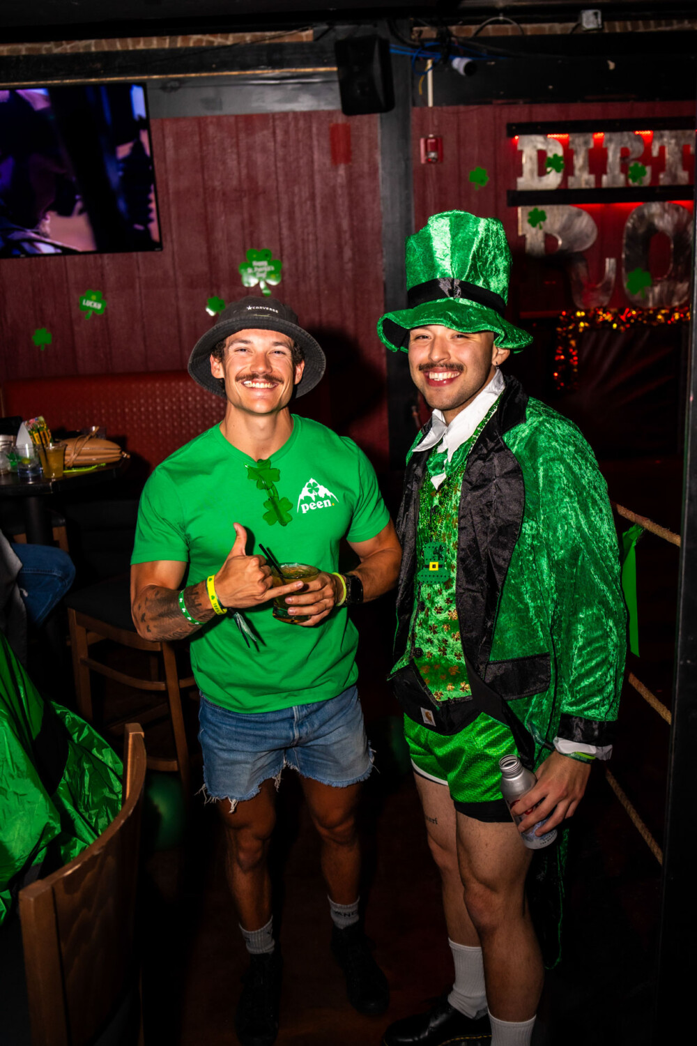 14th Annual No Pants Party in Downtown Boise, Idaho at Amsterdam Lounge, StrangeLove, Dirty Little Roddys, and Karma