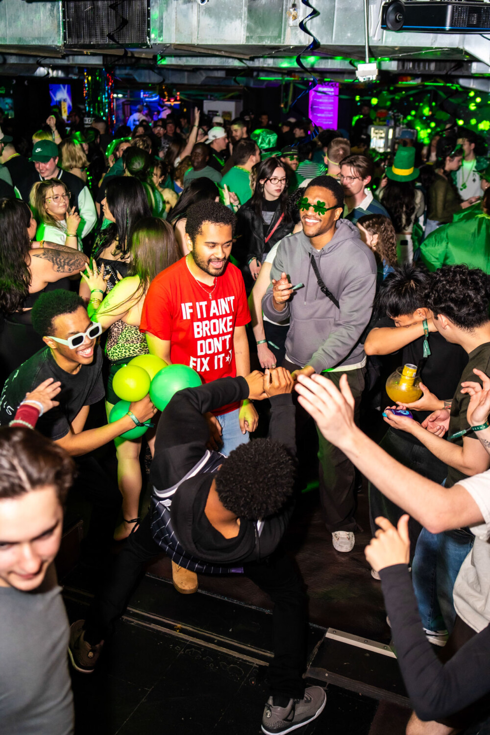 14th Annual No Pants Party in Downtown Boise, Idaho at Amsterdam Lounge, StrangeLove, Dirty Little Roddys, and Karma