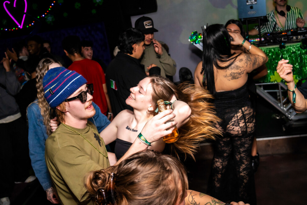 14th Annual No Pants Party in Downtown Boise, Idaho at Amsterdam Lounge, StrangeLove, Dirty Little Roddys, and Karma