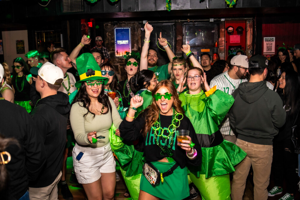 14th Annual No Pants Party in Downtown Boise, Idaho at Amsterdam Lounge, StrangeLove, Dirty Little Roddys, and Karma