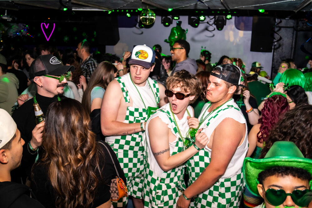 14th Annual No Pants Party in Downtown Boise, Idaho at Amsterdam Lounge, StrangeLove, Dirty Little Roddys, and Karma