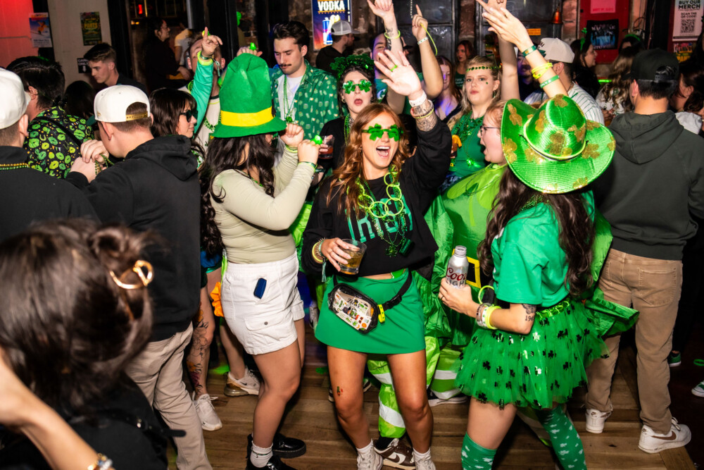 14th Annual No Pants Party in Downtown Boise, Idaho at Amsterdam Lounge, StrangeLove, Dirty Little Roddys, and Karma